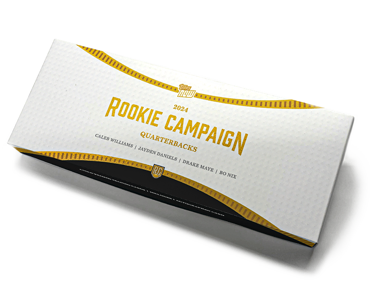 24TRCQ-BOX 2024 Topps NOW Rookie Campaign Quarterbacks Football Box - Image 1