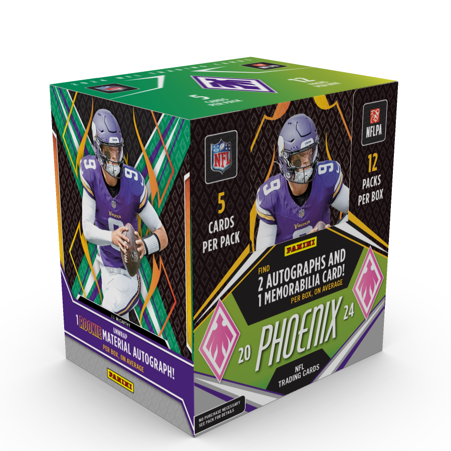 24_phoenix_fb_hobby_c4182_1 2024 Panini Phoenix Football Hobby 16 Box Case - Image 1