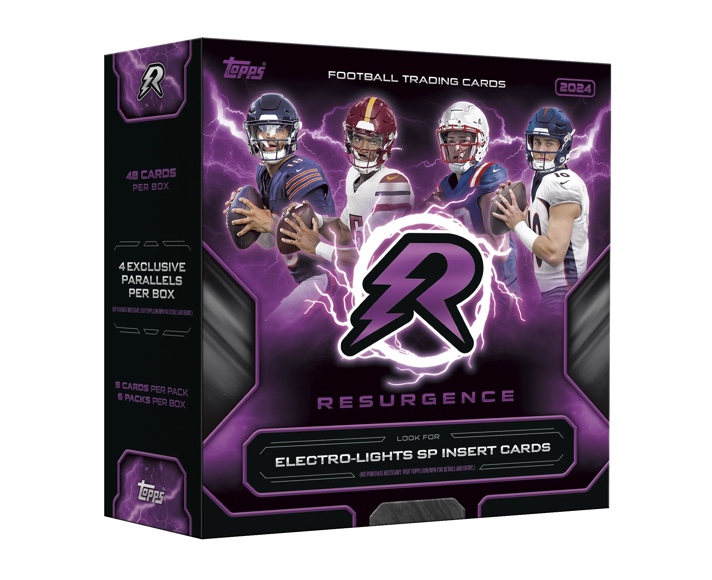 38ee4967b435c2332acfae1828146598523067aa_24TRFB_FGC6038_MEGA_BOX 2024 Topps Resurgence Football Mega 20 Box Case - Image 1