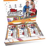2024-25 Topps UEFA Club Competitions Finest Soccer Hobby 8 Box Case