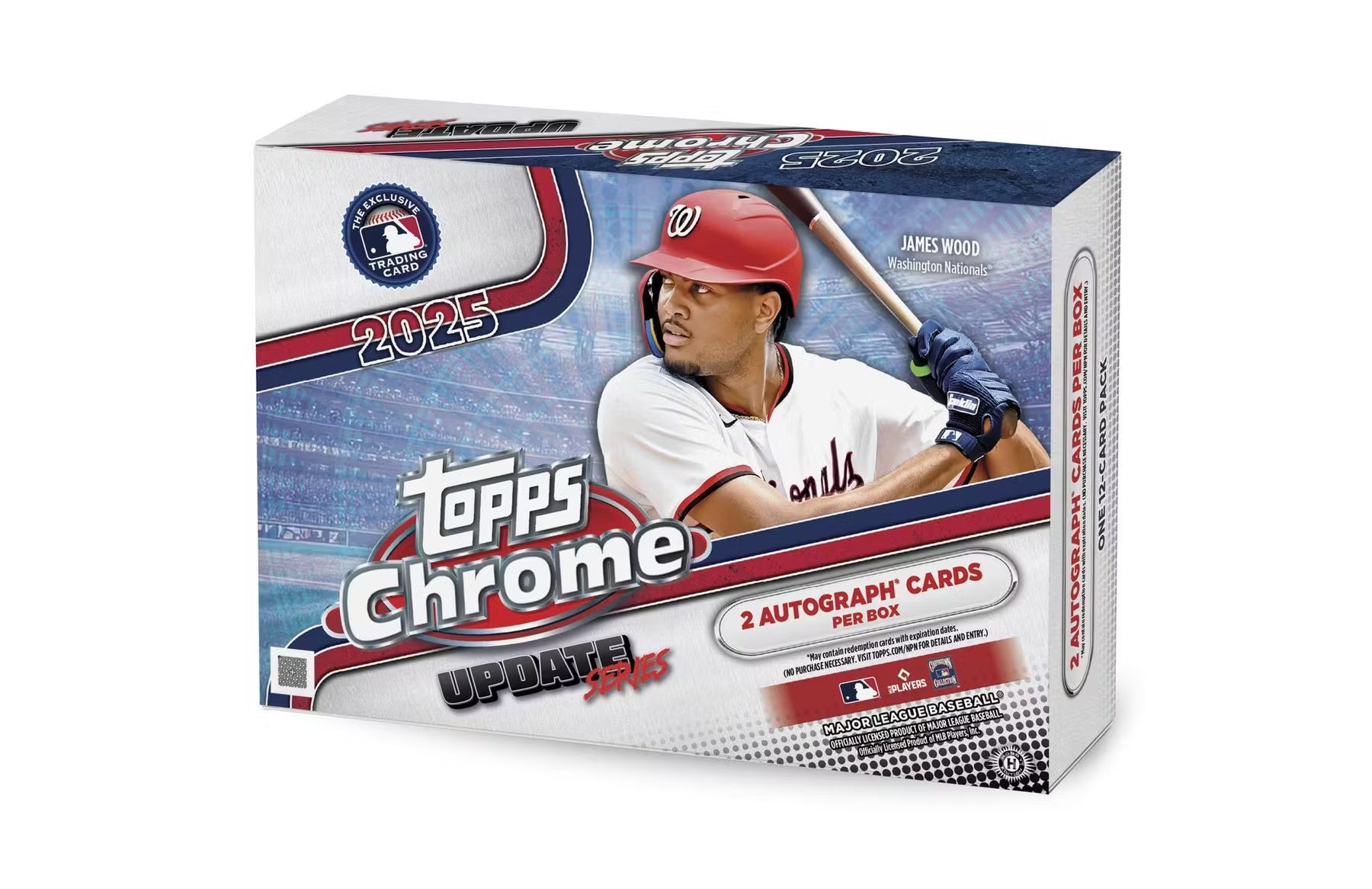 921934_box 2025 Topps Chrome Update Series Baseball Breaker's Delight 6 Box Case - Image 1