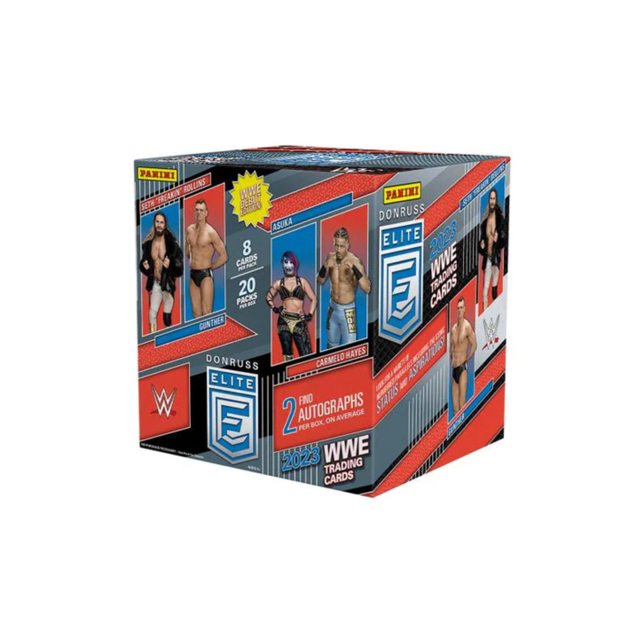 Addaheading-2024-02-29T124952.429_089520fb-0c50-4f2b-8ef1-05feb5b6e9ee 2023 Panini Donruss Elite WWE Hobby 12 Box Case - Image 1