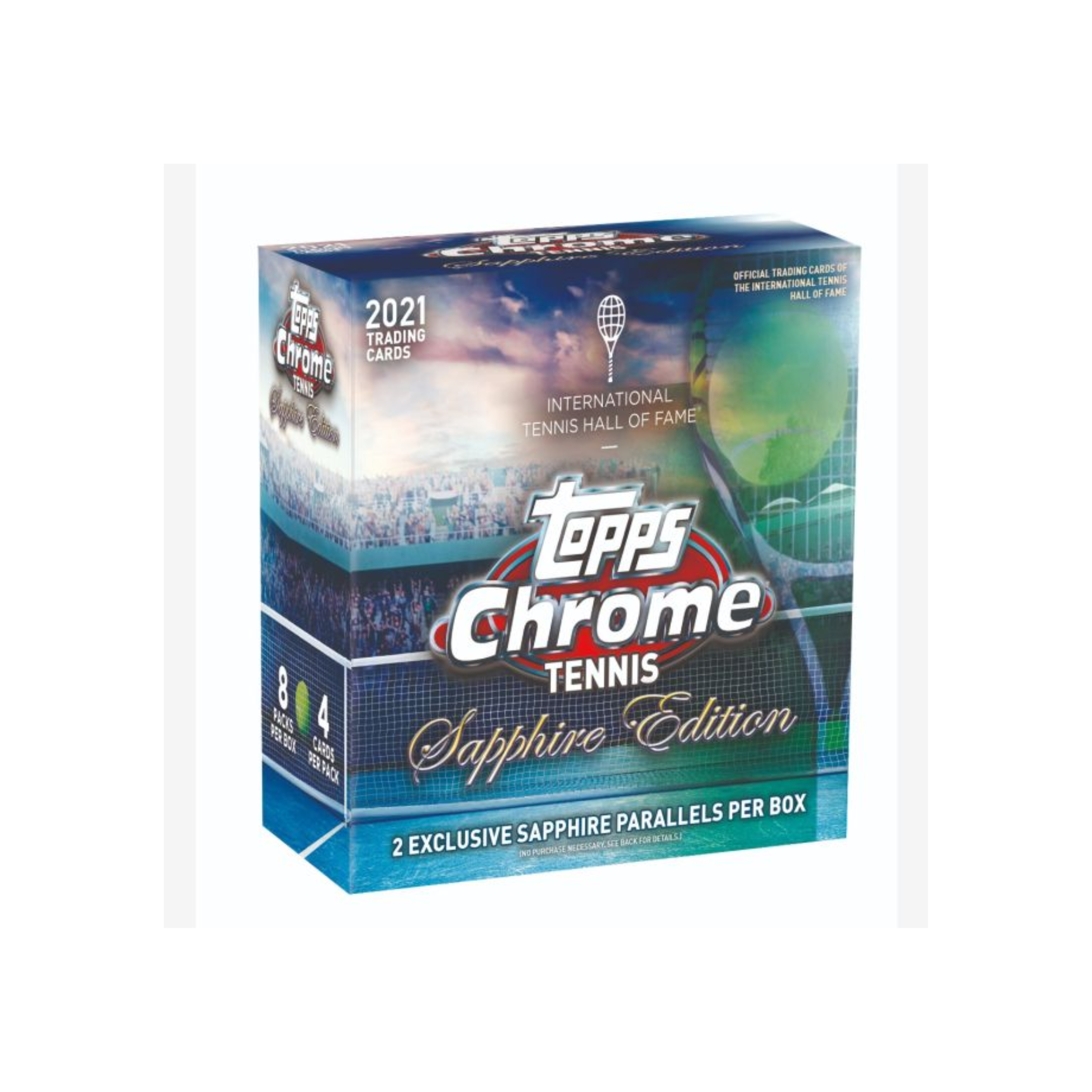 Addaheading_6_2c767800-99bb-4426-9898-7a1cb2208441 2021 Tennis Chrome Sapphire Hobby 10 Box Case - Image 1
