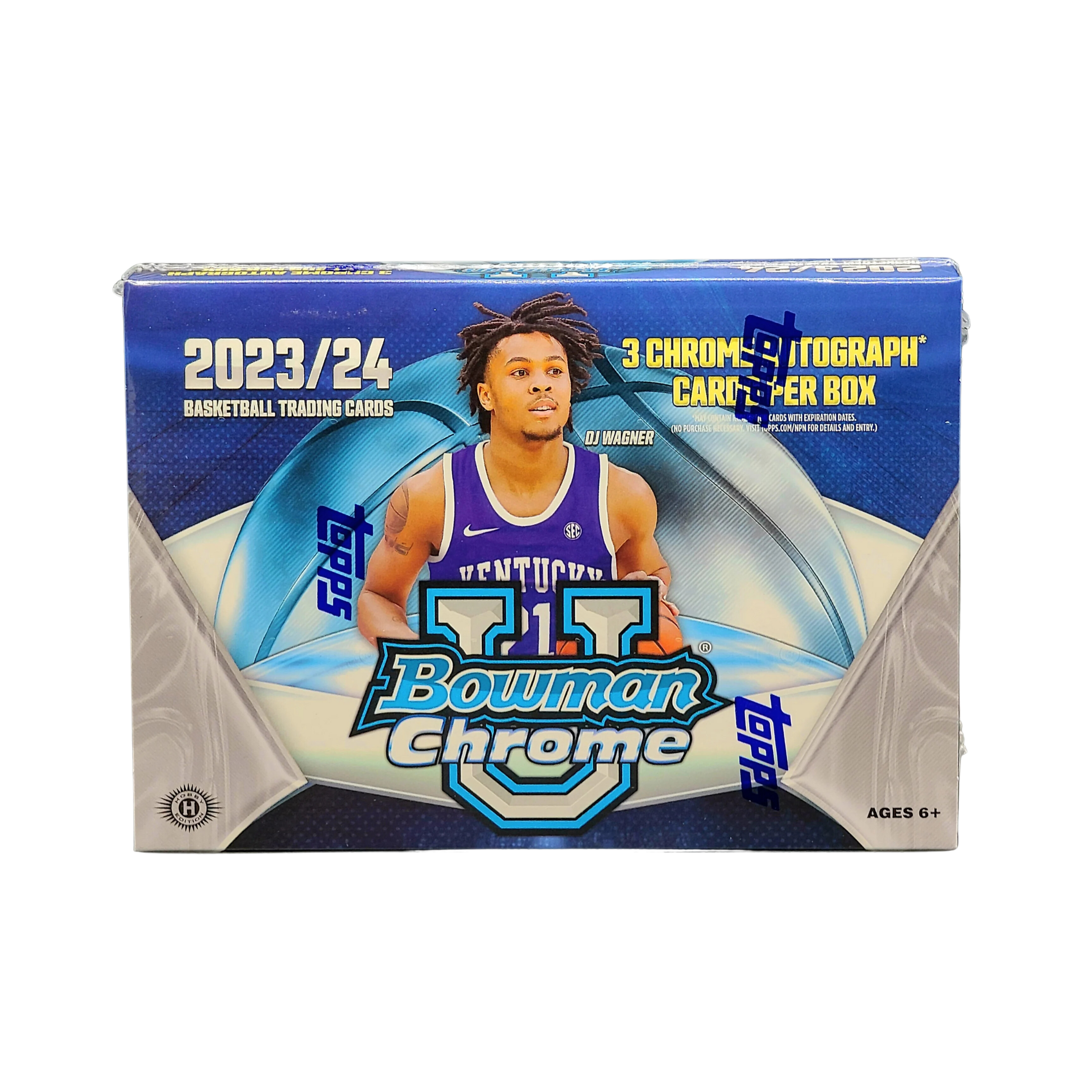 Addaheading_73 2023-24 Bowman Chrome University Basketball Breakers Delight 12-Box Case - Image 1