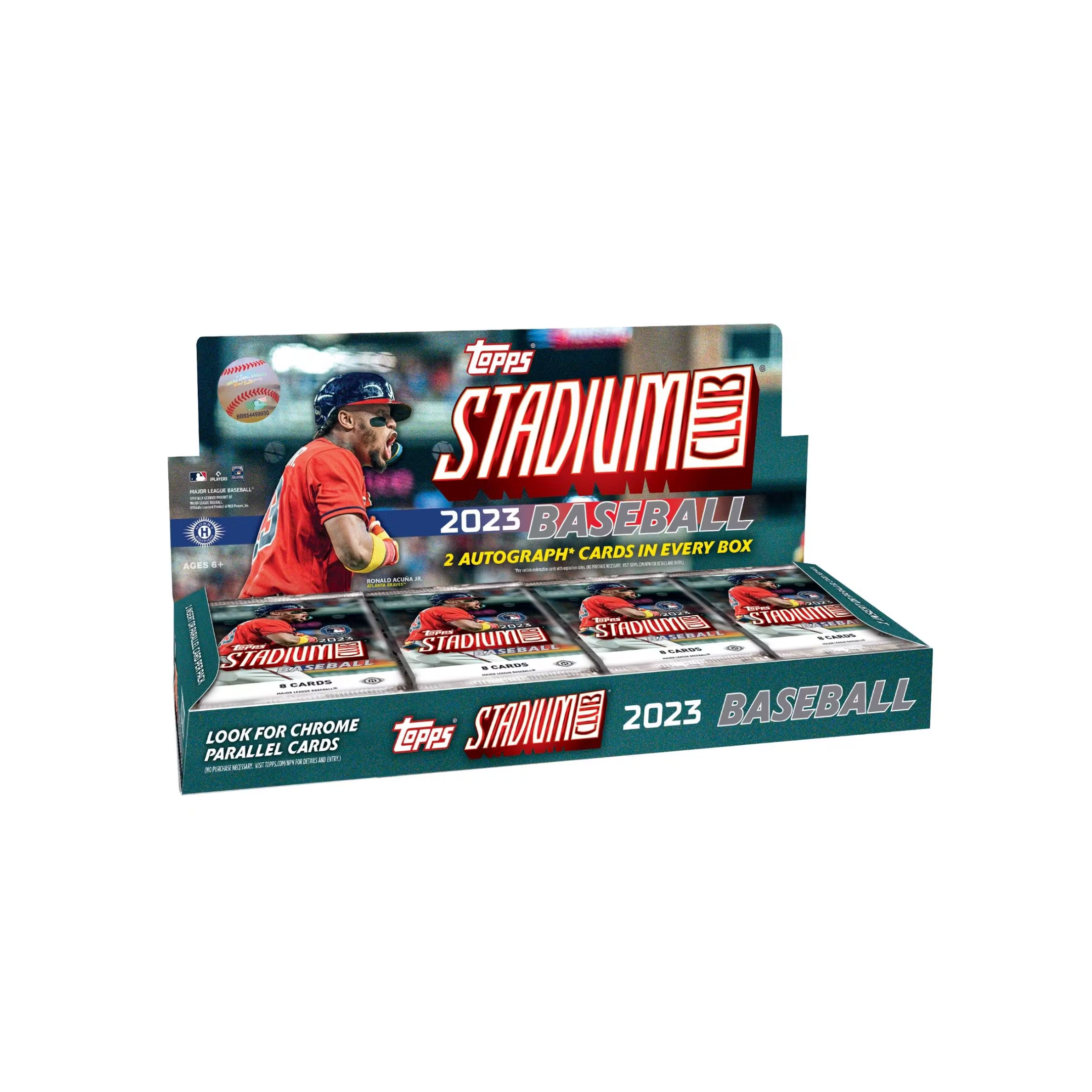 Addaheading_76 2023 Topps Stadium Club Baseball Hobby 16 Box Case - Image 1