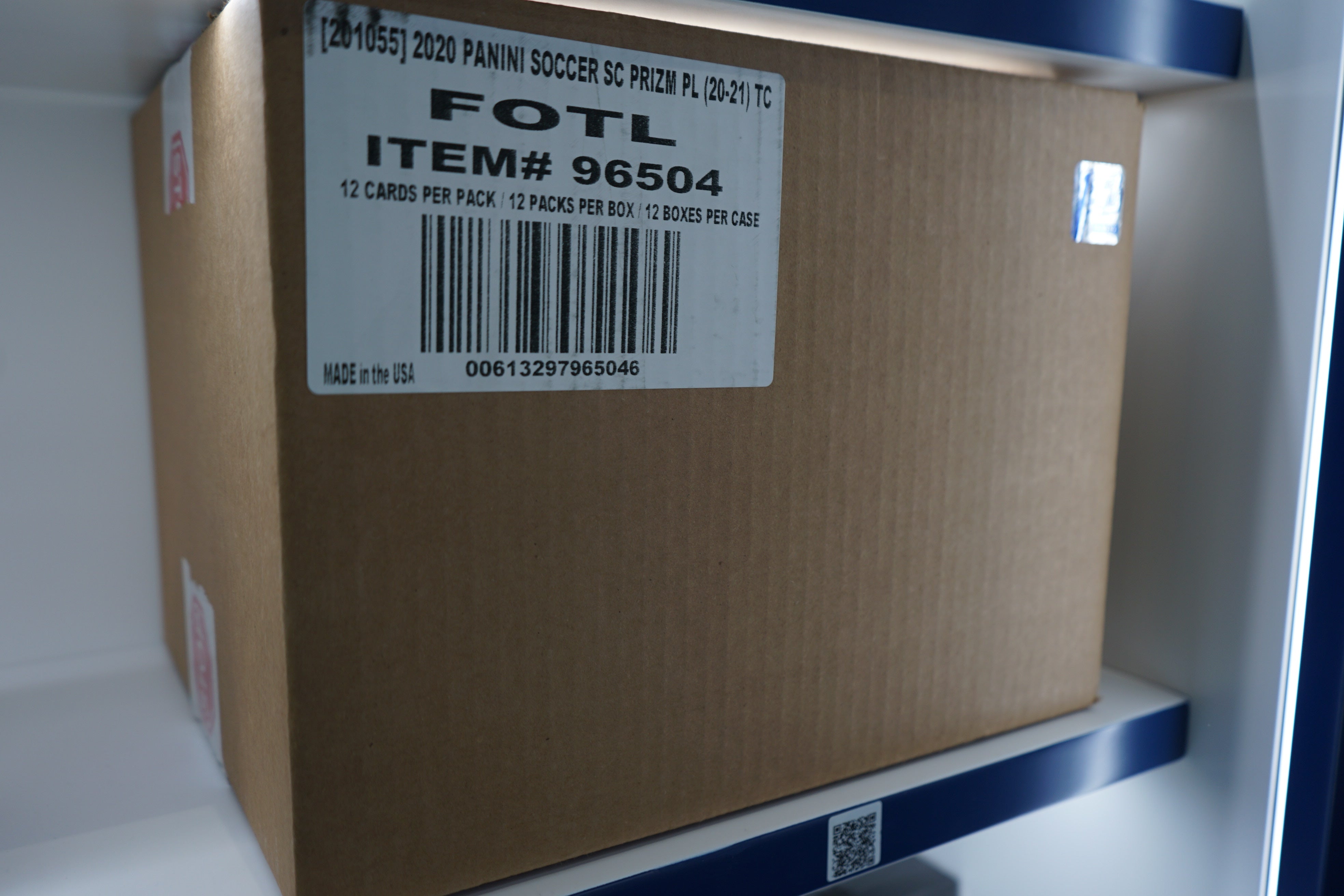 DSC00511 2020-21 Panini Prizm Soccer Premier League 1st Off the Line CASE - Image 1
