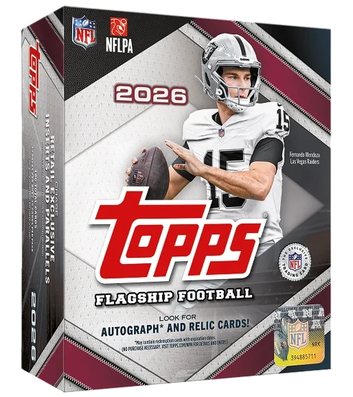 FF2026Megacase 2026 Topps Flagship Football 20-Box Mega Case - Image 1
