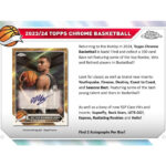 2023-24 Topps Chrome Basketball Hobby 12 Box Case - Image 2