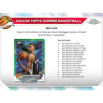 2023-24 Topps Chrome Basketball Hobby 12 Box Case - Image 3