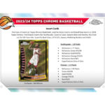 2023-24 Topps Chrome Basketball Hobby 12 Box Case - Image 4