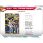 2023-24 Topps Chrome Basketball Hobby 12 Box Case - Image 5