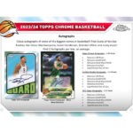 2023-24 Topps Chrome Basketball Hobby 12 Box Case - Image 7