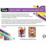 2023 Topps Finest Road to UEFA Euro 2024 Soccer Hobby 8-Box Case - Image 2