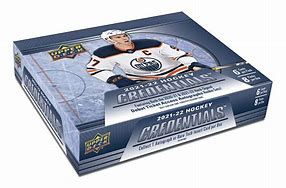 OIP_7c642aec-897d-4e97-989e-9d0c45d043ea 2021-22 Upper Deck Credentials Hockey Hobby Case - Image 1