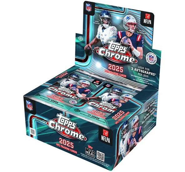 OPHS_65e615ec-c20b-420e-acde-6ed97b9c89c7 2025 Topps Chrome Football Jumbo Box - Image 1