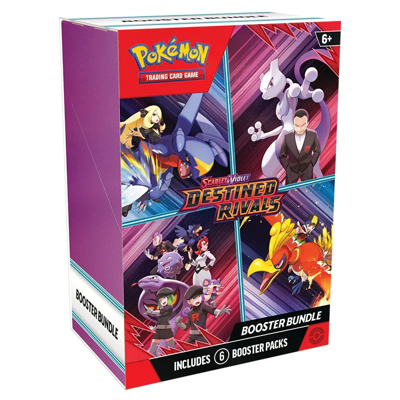 PokemonDestinedRivalsBoosterBundle1 Pokémon Scarlet & Violet Destined Rivals Booster Bundle 25 Box Case - Image 1
