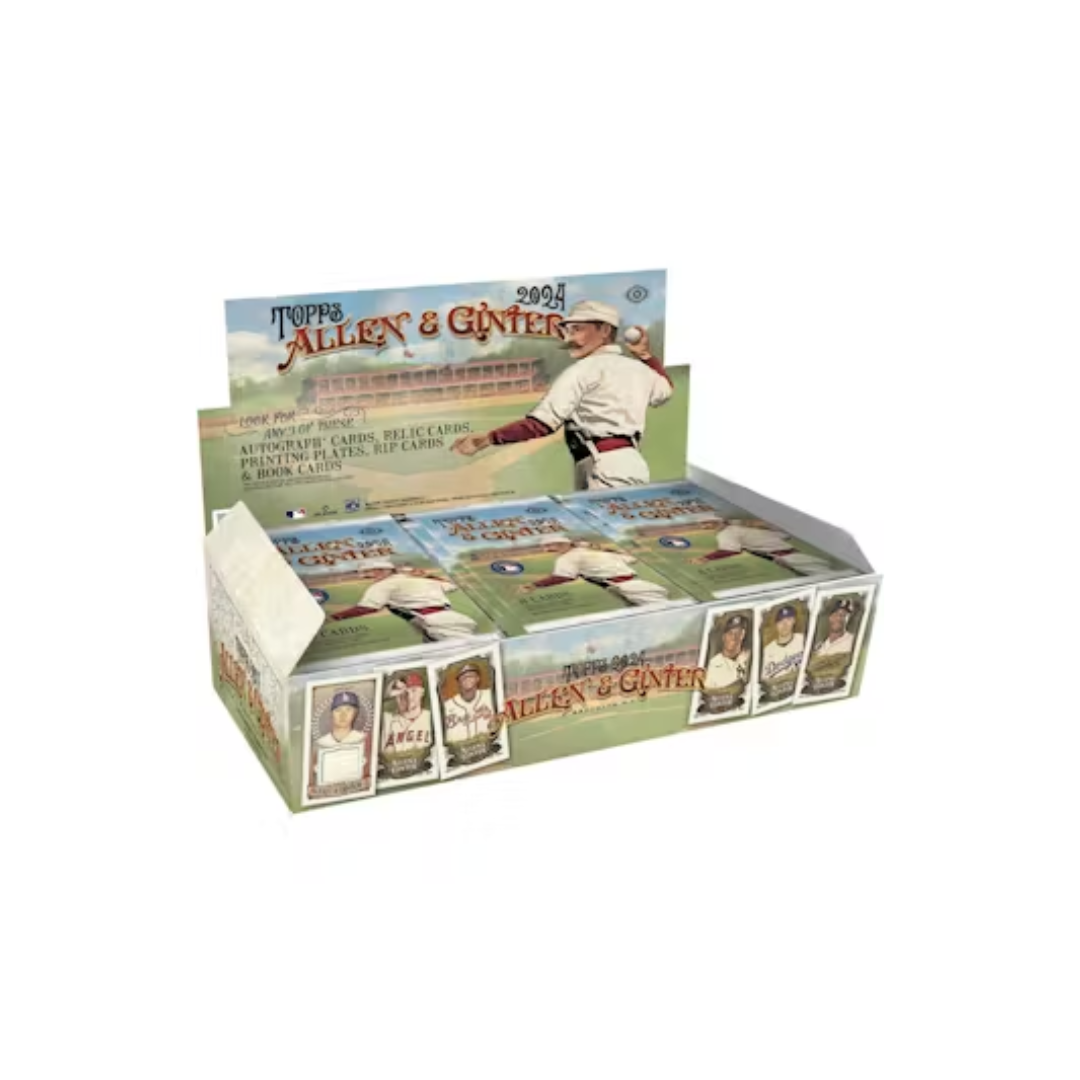 PreOrder_33_c97c0fb5-4a22-41c7-8d80-d1947be39f27 2024 Topps Allen & Ginter Baseball Hobby 12 Box Case - Image 1