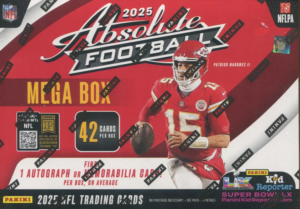 Scan19_1024x1024_73f3adc9-360f-47f1-b5e7-eced67c245b6 2025 Panini Absolute Football Hobby Mega 20 Box Case - Image 1
