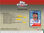 2022 Topps Chrome Platinum Anniversary Baseball Hobby 12 Box Case - Image 4