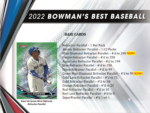 2022 Bowman's Best Baseball Hobby 8 Box Case - Image 2