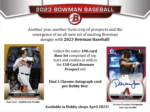 2023 Bowman Baseball Hobby 12 Box Case - Image 2