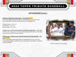 2023 Topps Tribute Baseball Hobby 6 Box Case - Image 7