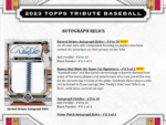 2023 Topps Tribute Baseball Hobby 6 Box Case - Image 5