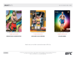 2023 Panini Select UFC Hobby 12 Box Case - Image 5