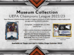 2022-23 Topps UEFA Champions League Museum Collection Soccer 12 Box Case