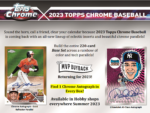 2023 Topps Chrome Baseball Hobby 12 Box Case - Image 2