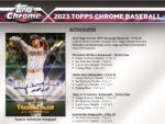 2023 Topps Chrome Baseball Hobby 12 Box Case - Image 8