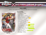 2023 Topps Chrome Baseball Jumbo HTA 8 Box Case - Image 3