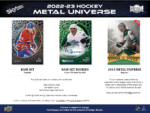 2022-23 Upper Deck Skybox Metal Universe Hockey Hobby 16 Box Case - Image 3