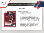 2022-23 Topps UEFA Women's Champions League Chrome Soccer Hobby 12 Box Case - Image 2
