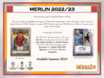 2022-23 Topps UEFA Club Competitions Merlin Chrome Soccer Hobby 12 Box Case - Image 2