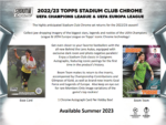 2022-23 Topps UEFA Club Competitions Stadium Club Chrome Soccer Hobby 12 Box Case - Image 3