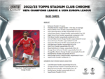 2022-23 Topps UEFA Club Competitions Stadium Club Chrome Soccer Hobby 12 Box Case - Image 2