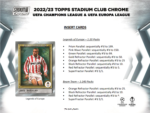 2022-23 Topps UEFA Club Competitions Stadium Club Chrome Soccer Hobby 12 Box Case - Image 6