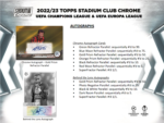 2022-23 Topps UEFA Club Competitions Stadium Club Chrome Soccer Hobby 12 Box Case - Image 7