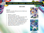 2023 Topps Cosmic Chrome Baseball Hobby 12 Box Case - Image 3