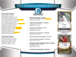 2023 Bowman Chrome Baseball HTA Choice 12 Box Case - Image 2