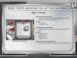 2023 Topps Museum Collection Baseball Hobby 12 Box Case - Image 5