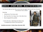 2022 Topps Star Wars Masterwork Hobby 8 Box Case - Image 2