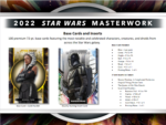 2022 Topps Star Wars Masterwork Hobby 8 Box Case - Image 3