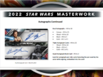 2022 Topps Star Wars Masterwork Hobby 8 Box Case - Image 5