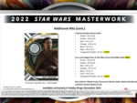 2022 Topps Star Wars Masterwork Hobby 8 Box Case - Image 7