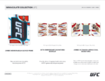 2023 Panini Immaculate UFC Hobby 5 Box Case - Image 4