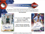2023 Bowman's Best Baseball Hobby 8 Box Case - Image 2