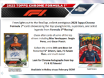 2023 Topps Chrome Formula 1 Racing Hobby 12 Box Case - Image 2