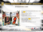 2023 Bowman Inception Baseball Hobby 16 Box Case - Image 5